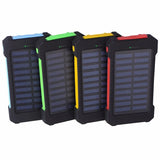 200,000mAh Solar Power Bank – Heavy-Duty Outdoor Backup Charger with Dual USB, LED Flashlight & Compass