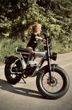 Coswheel CT20S 2000W Electric Dirt Bike – 60V 27.5Ah Fat Tire Ebike for Adults (20" Off-Road Tires, 161km Range)