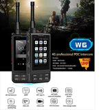 ANYSECU W6PLUS Android 10 4G LTE Network & Analog UHF Walkie Talkie | IP68 Waterproof, Zello & REAL-PTT Compatible