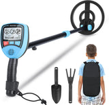 MD-1012 Kids Metal Detector – Lightweight Gold & Treasure Finder with LCD Display, Adjustable Height, and Audio Alerts