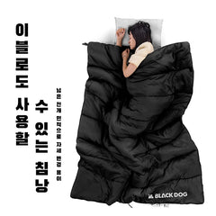 BLACKDOG Ultralight All-Season Cotton Sleeping Bag – Compact, Splicing Single for Camping, Hiking & Travel