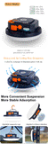 13500mAh Rechargeable Camping Lantern – Waterproof LED Light with Remote Control, Power Bank, & Stepless Dimming