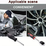 46-Piece 1/4" Drive Socket & Ratchet Wrench Set – Chrome Vanadium Steel with Carrying Case