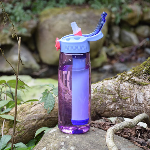 Portable Outdoor Water Filter Pump – Emergency Camping & Survival Water Purifier (5000L Capacity)