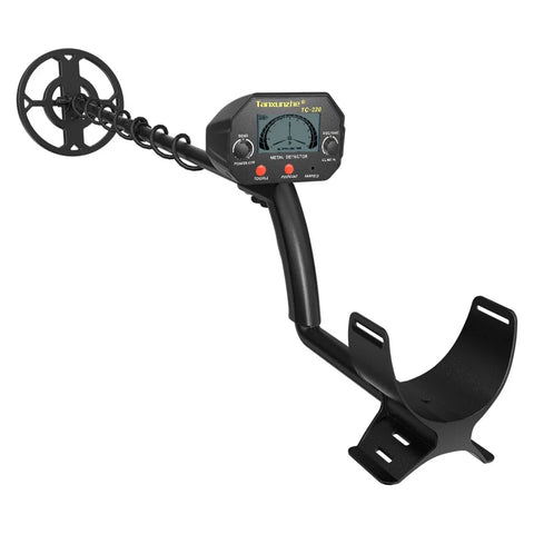 TC-220 Portable Metal Detector – 5 Detection Modes, Smart LCD, Deep Scan Precision