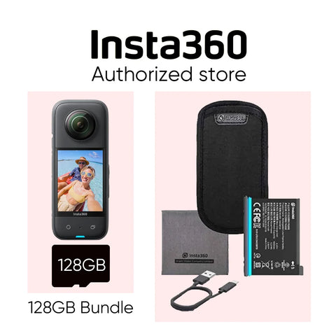 Insta360 X3 – Waterproof 360° Action Camera