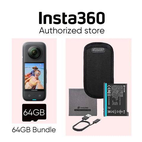 Insta360 X3 – Waterproof 360° Action Camera