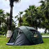 Quick-Open Pop-Up Tent for 5–8 People – Waterproof Hand-Throw Camping & Boat Tent (4-Season, Double Layer)