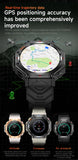 LIGE 2025 GPS Smartwatch for Men – Outdoor Sport Watch with AI Assistant, Compass, Altimeter, Barometer, and 3ATM Waterproof Protection