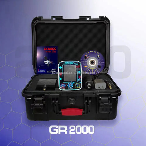 GR2000 Long-Range Gold & Diamond Detector – High Sensitivity Multi-Frequency Treasure Scanner (Newest Version)