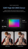 Ordro G700 4K Digital Camera – 12x Optical Zoom Camcorder for Photography & Vlogging