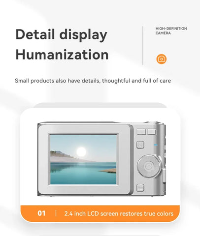 Xiaomi 4K Digital Camera – 50MP Sensor, 16X Optical Zoom, Anti-Shake