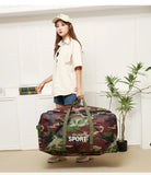 Camouflage Waterproof Oxford Travel Duffle Bag – Large Capacity Moving & Storage Bag