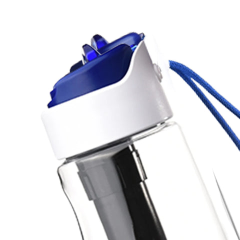 750ml Portable Water Filter Bottle – Outdoor Survival Straw Cup with 0.01 Micron Filtration | Emergency Purifier for Camping & Hiking
