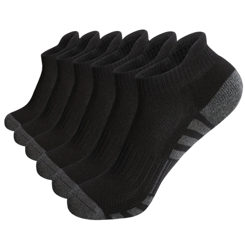 6 or 12 Pairs Men's Outdoor Crew Socks – Breathable, Durable, and Comfortable Fit