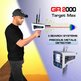 GR2000 Long Range Gold, Gem & Diamond Detector – Advanced Digital Laser & Ionic Targeting System