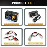 12V 80–150Ah LiFePO4 Deep Cycle Lithium Battery – Built-in BMS, 4000+ Cycles