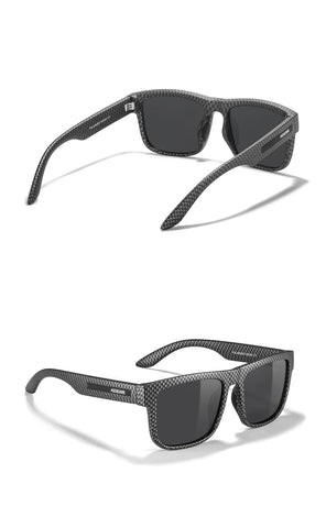 KDEAM Polarized Sunglasses – White Frame UV400 Protection
