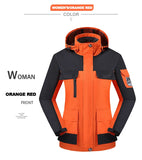 CHRLCK Women's Waterproof Hiking Jacket – Windproof, Quick-Dry Outdoor Shell with Custom Logo Option