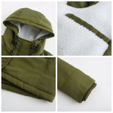 Women's Warm Hooded Parka – Thick Plush Mid-Length Winter Coat (S–5XL)