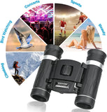 500x25 HD Zoom Binoculars – Compact Long-Range Telescope with BAK4 Prism & Waterproof Design (5000M/50000M Range)