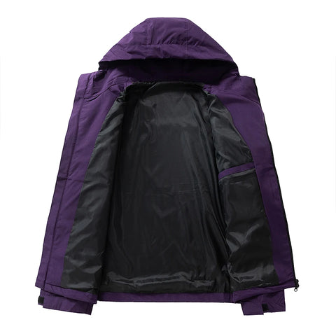 CHRLCK Unisex Waterproof Windbreaker – Lightweight, Windproof, Quick-Dry Hiking Jacket for Men & Women