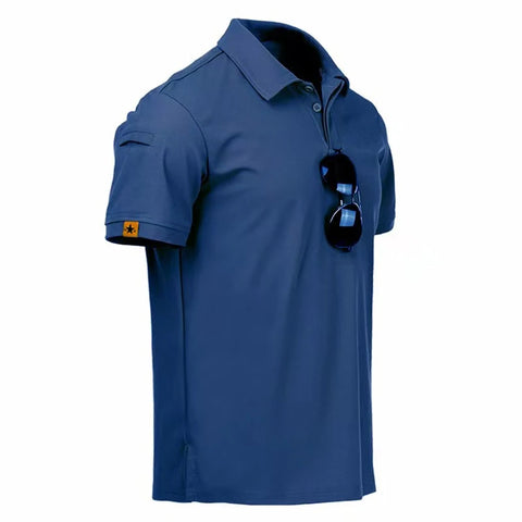 Men’s Quick-Dry Outdoor T-Shirt – Breathable Summer Tee for Hiking, Camping, Trekking & Fishing