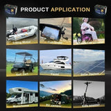 12V 80–150Ah LiFePO4 Deep Cycle Lithium Battery – Built-in BMS, 4000+ Cycles