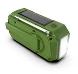 Multifunctional Emergency Radio – Hand Crank, Solar Powered, AM/FM/SW with LED Flashlight, SOS Alarm & Power Bank