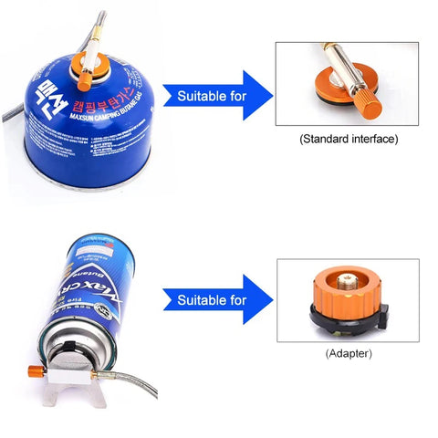 Camping Gas Stove – Portable Folding Outdoor Backpacking Stove (3500W)