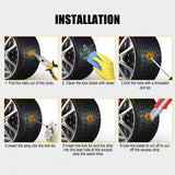 ZFOUEK Tire Repair Kit – Emergency Puncture Plug Tool Set for Car, SUV & Motorcycle Tires (23PCS / 42PCS)