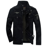 Men’s Plus Size Military Cargo Jacket – Spring & Autumn | Sizes M–6XL | Lightweight, Breathable, Tactical Style
