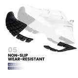 Baasploa Women's Lightweight Mesh Running Shoes – Breathable Outdoor Jogging Sneakers with Anti-Slip Sole