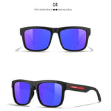 KDEAM Polarized Sunglasses – White Frame UV400 Protection