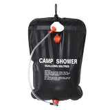 20L Portable Solar Camping Shower Bag – Foldable Outdoor Water Bag with Heating Function for Hiking, Travel, and Emergency Use