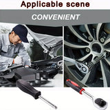 46-Piece 1/4" Drive Socket & Ratchet Wrench Set – Chrome Vanadium Steel with Carrying Case