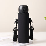 Neoprene Water Bottle Carrier with Strap – Insulated Sleeve for 610ml–1500ml Bottles (Black or Camouflage)