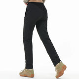 LNGXO Women's Waterproof Hiking Pants – Stretch Cargo Trousers for Trekking, Camping & Outdoor Sports