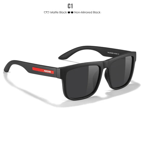 KDEAM Polarized Sunglasses – White Frame UV400 Protection