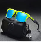 KDEAM Polarized Sunglasses – Unisex Square Frame UV400 Outdoor Eyewear (Red Mirror Lens, Model KD332)