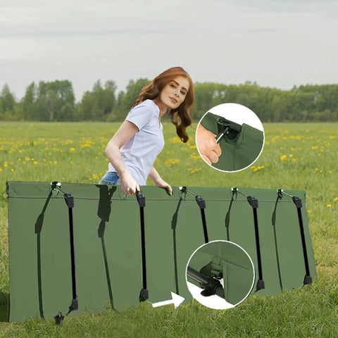 WESTTUNE Camping Cot – Portable Folding Bed for Outdoor Adventures