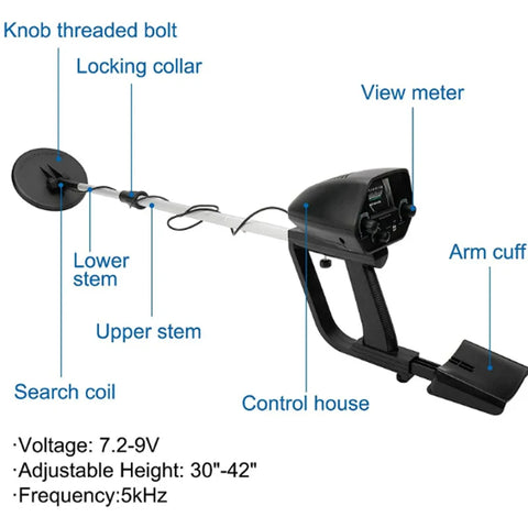 MD4030 Professional Underground Metal Detector – High-Accuracy Gold & Treasure Detection Tool