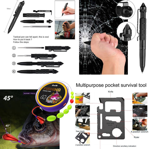Professional Survival First Aid Kit – 24-in-1 Emergency Gear with Molle Bag | Camping, Hiking, Outdoor Rescue IFAK
