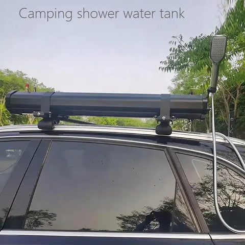 KANGRUN Portable Car Roof Camping Shower – 18L / 20L / 30L Outdoor Water Tank