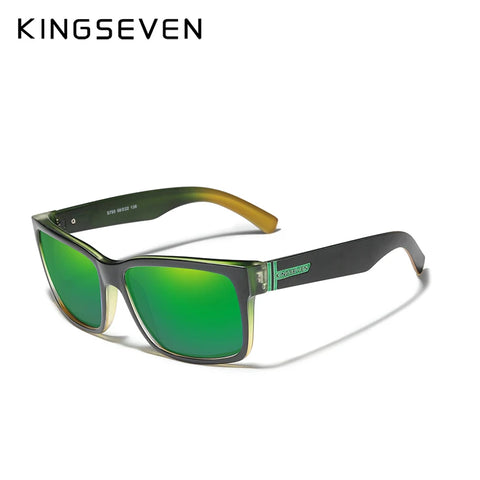 KINGSEVEN Polarized Sports Sunglasses for Men – UV400 Mirror Lens | Model 750