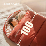 BISINNA 3-Season Large Camping Sleeping Bag – Lightweight, Expanded Design for Adults (Multiple Weights)