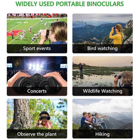 20x50 Professional Military-Grade Binoculars – Long Range, Waterproof, BAK4 Prism, Low Light Vision