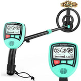 MD-1012 Kids Metal Detector – Lightweight Gold & Treasure Finder with LCD Display, Adjustable Height, and Audio Alerts