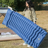 Ultra-Light Thickened Camping Air Mattress with Built-In Pillow & Pump – Compact & Durable Travel Sleeping Pad
