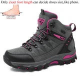 Women’s Winter Trekking Boots – Outdoor Ankle Hiking Shoes for Mountain Trails